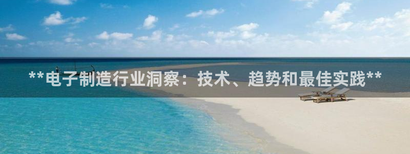 彩神购彩购彩大厅入口v：**电子制造行业洞察：技术、趋势和最佳实践**