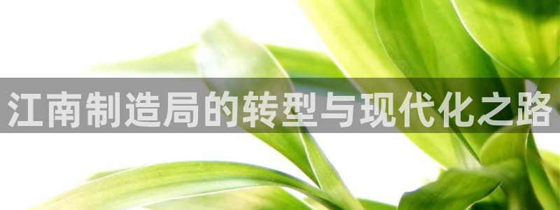 彩神v8官网版：江南制造局的转型与现代化之路