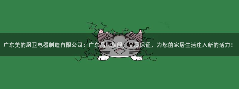 彩神vll官网-最新版app下载：广东美的厨卫电器制造有限公